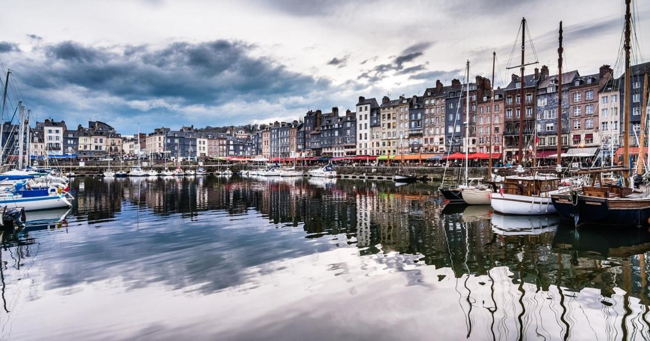 Greeter-Nid Douillet A 5 Min Du Port De Honfleur Apartment Luaran gambar